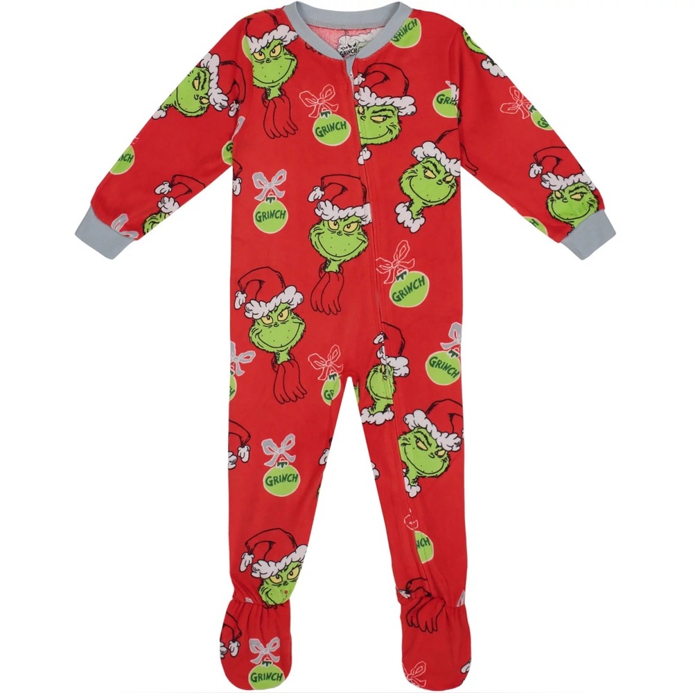 NWT Grinch Family Sleep Infant Sleeper